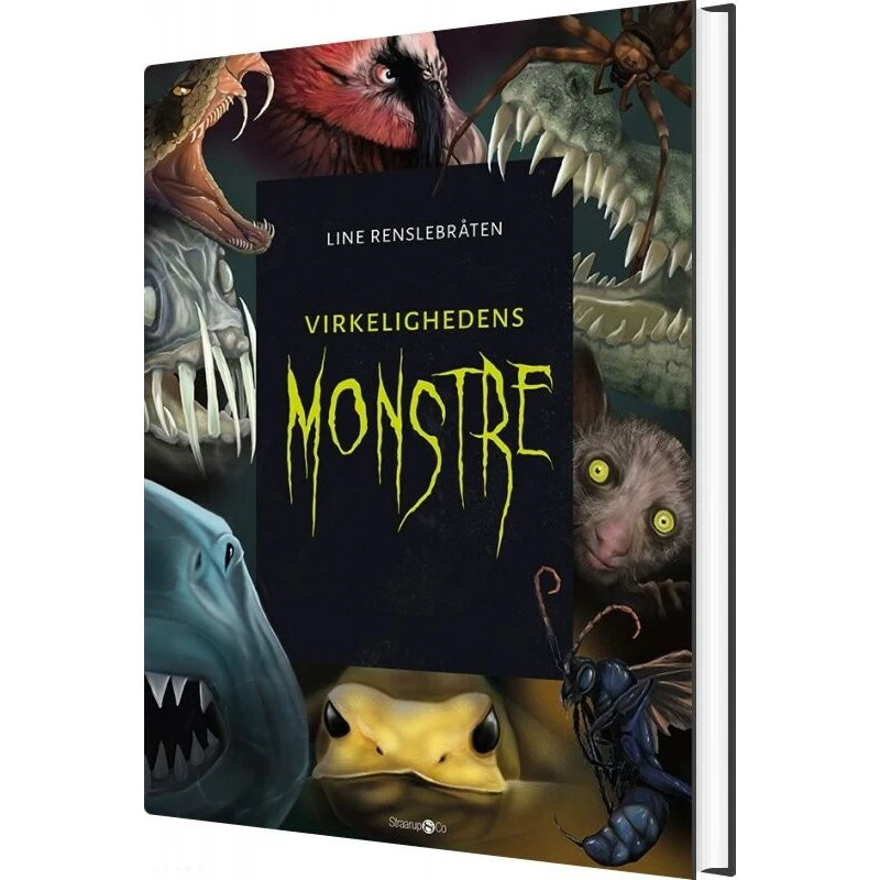 Virkelighedens Monstre – Børnebog med Monsterkort