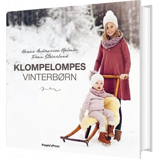 Klompelompes Vinterbørn – strikkeopskrifter (Indbundet)