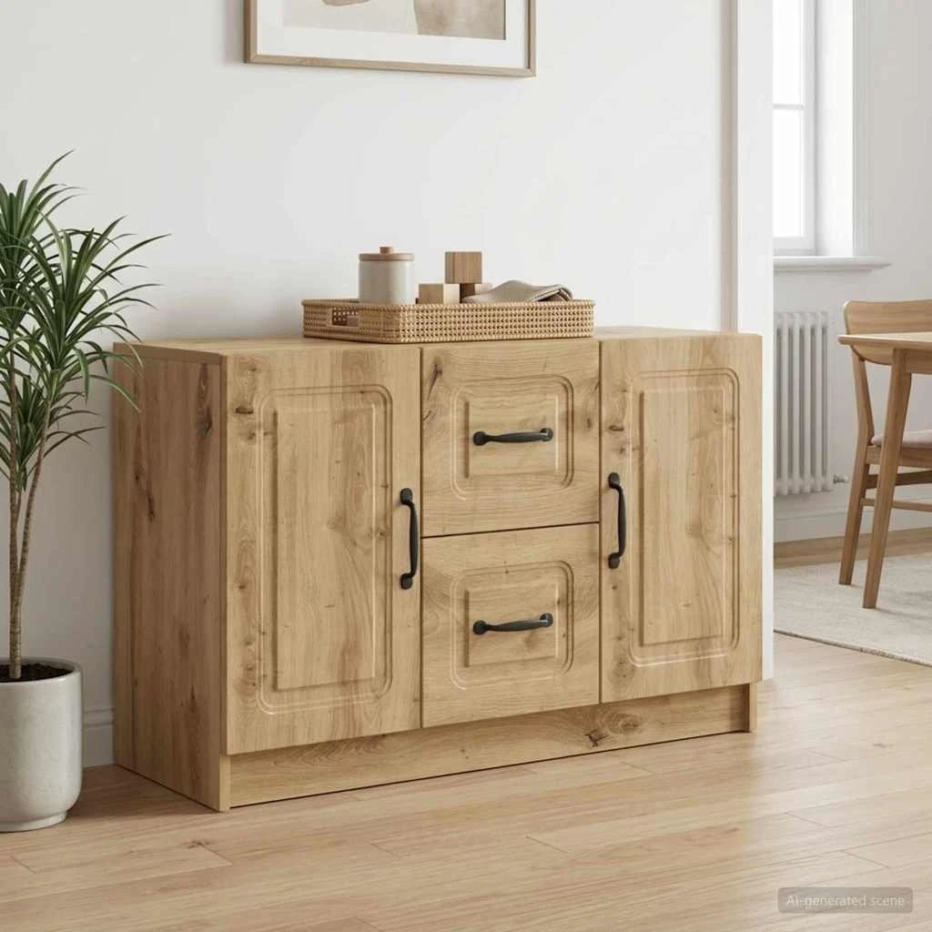 vidaXL Sideboard Artisan-eg 89 x 34,5 x 57 cm