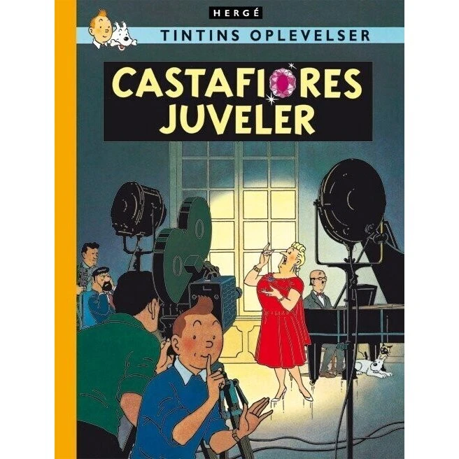 Tintin: Castafiores juveler – Retroudgave (Hardcover)