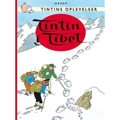 Tintin i Tibet – Hergé (softcover, tegneserie)