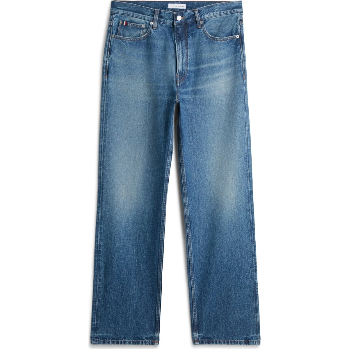Tommy Hilfiger River Jeans - Blue Denim Relaxed Fit
