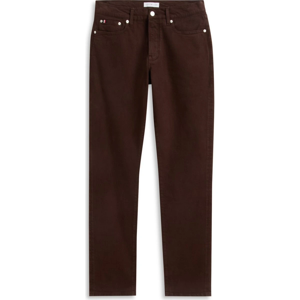Tommy Hilfiger Denton Slim Straight Jeans - Mørkebrun