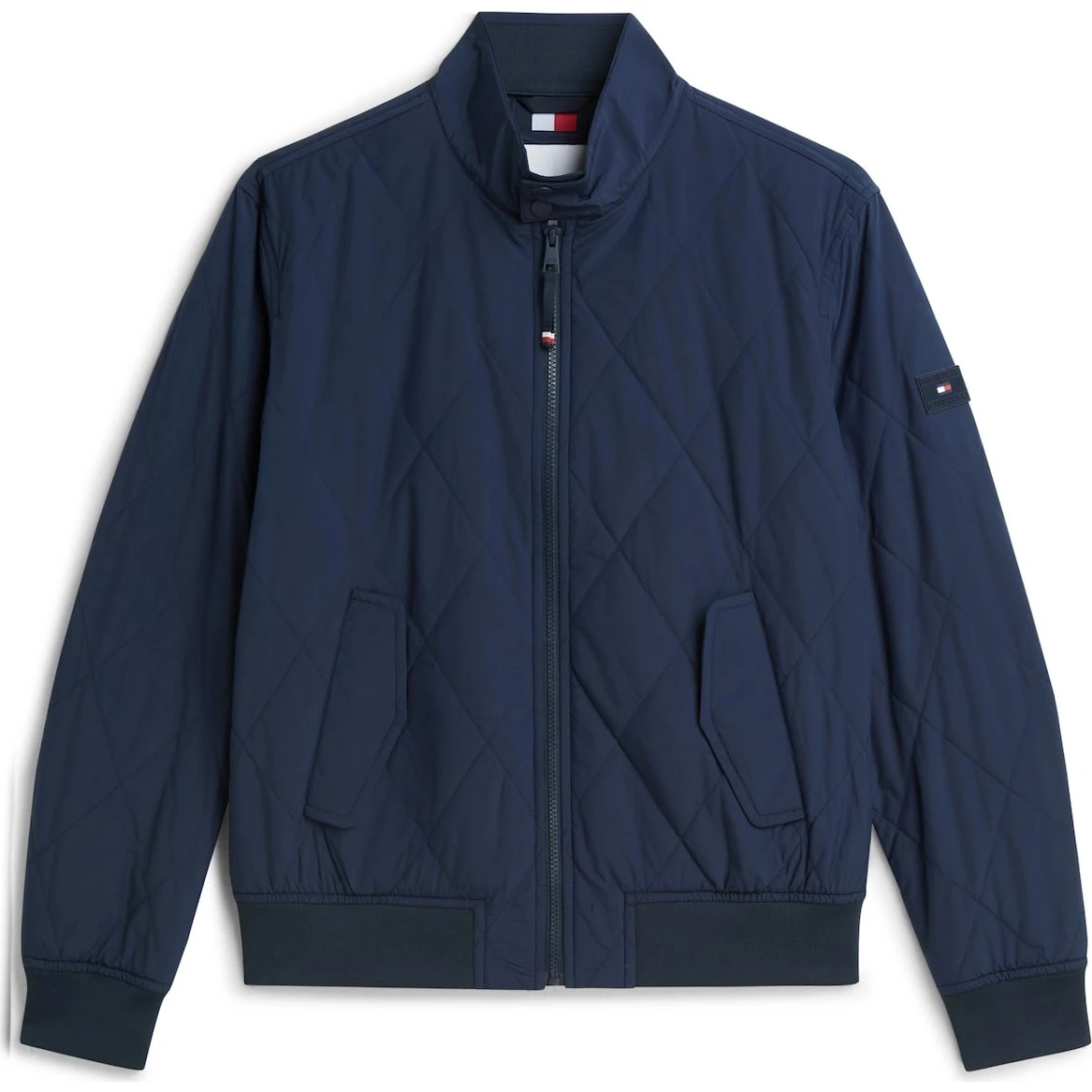 Tommy Hilfiger Packable Quilted Harrington Jakke - Mørkeblå