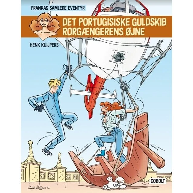 Franka: Samlede Eventyr – Det portugisiske guldskib (Hardcover)