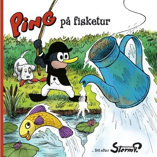 Storm P. - Ping på fisketur (hardcover)