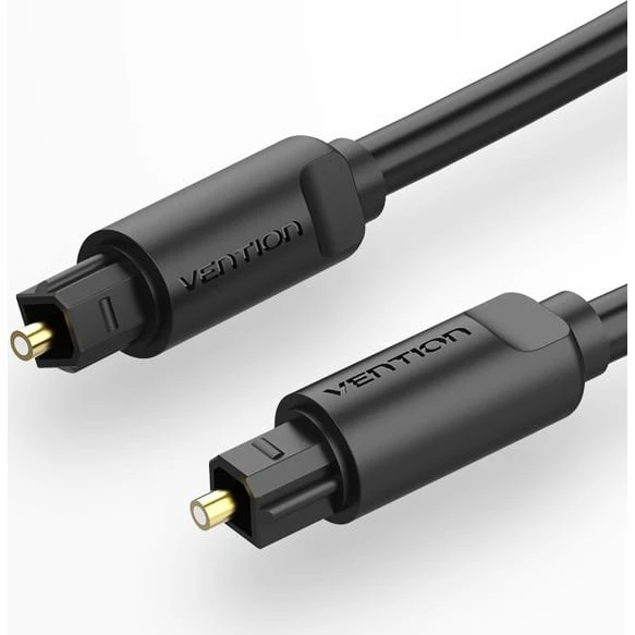 Vention BAEBH Toslink Optisk Lydkabel - 2 m - Sort