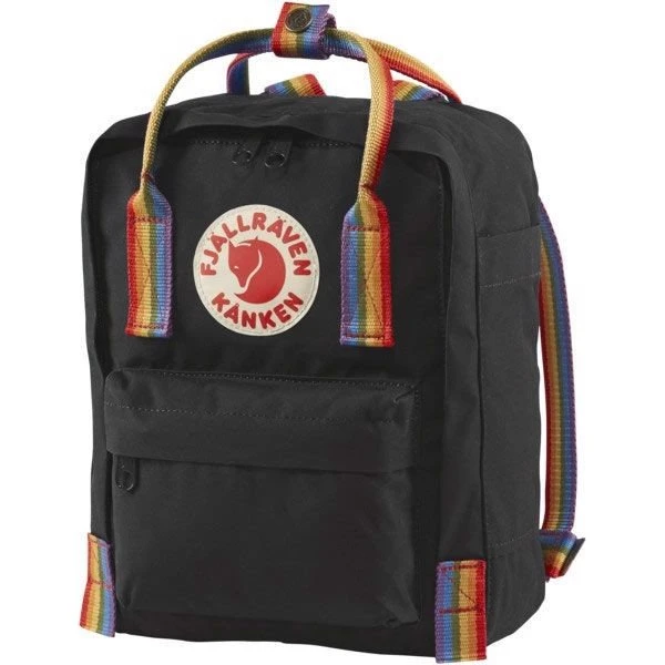 Fjällräven Kånken Rainbow Mini 7L - Black