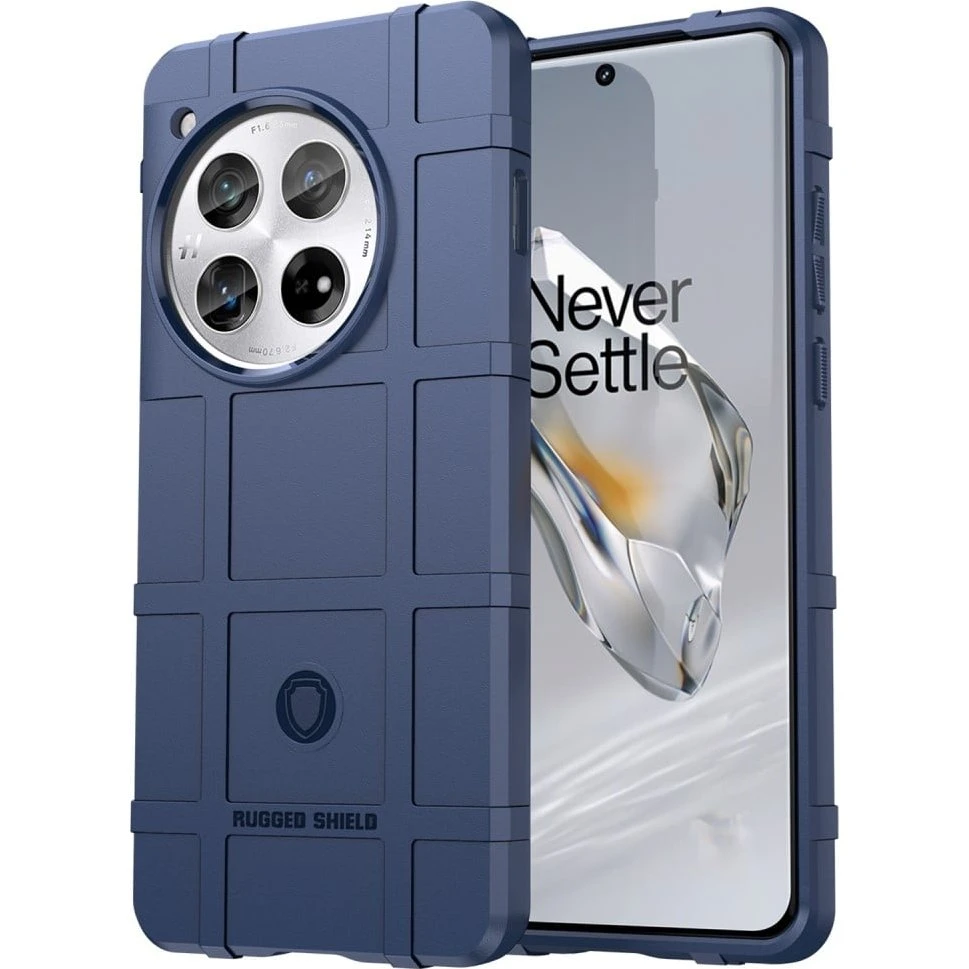 Rugged Shield OnePlus 12 cover - Blå