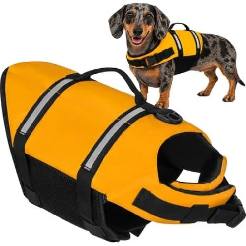 Redningsvest til hund - Størrelse M (7-10 kg)
