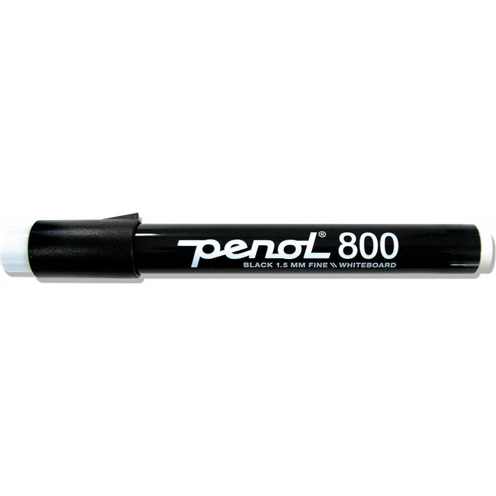 Penol 800 Whiteboardmarker Sort, 1,5 mm rund spids
