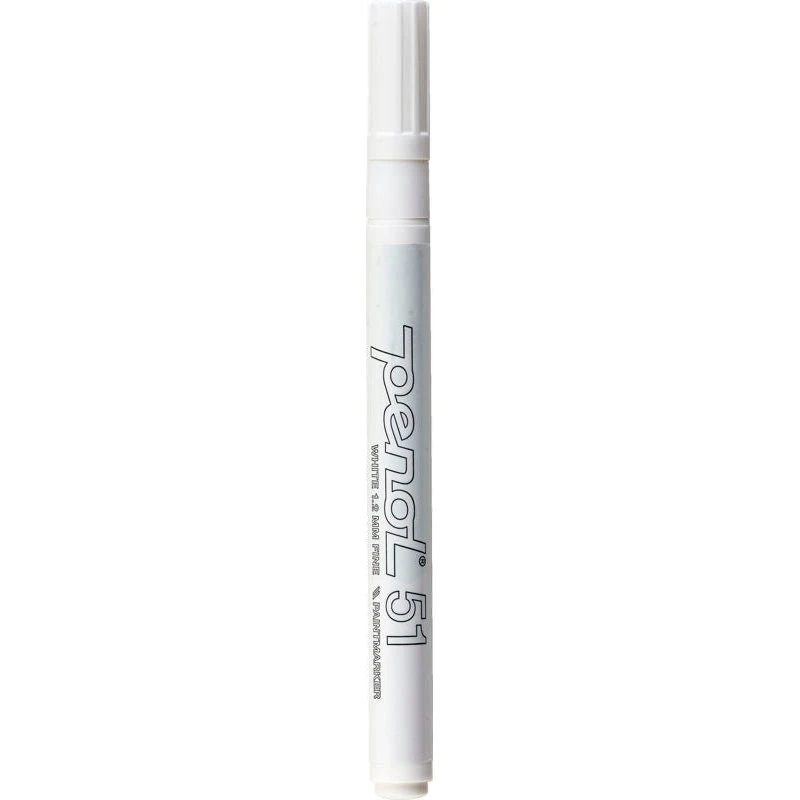 Penol 51 Paintmarker - Hvid, 1,0 mm rund spids