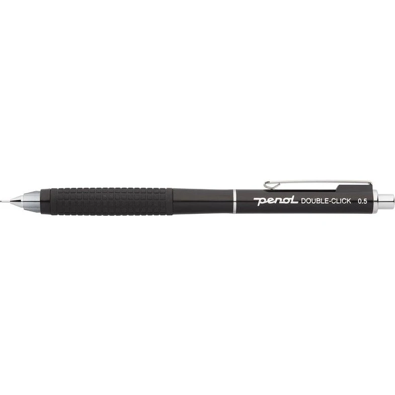 Penol 0,5 mm Double Click Mekanisk Blyant - Sort