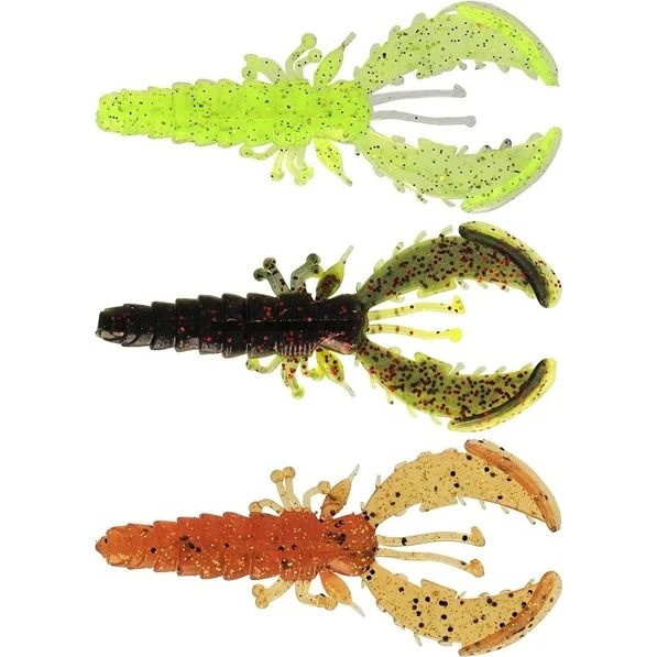 Westin CreCraw Slim Creaturebait 5,5cm Dark Water Mix 6stk