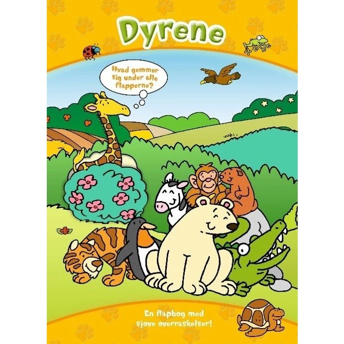 Den store flapbog: Dyrene – papbog til små opdagere