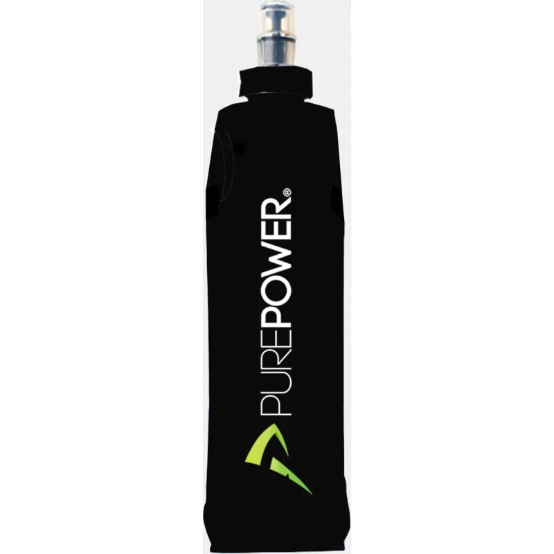 PurePower Soft Flaske 500 ml – Sort
