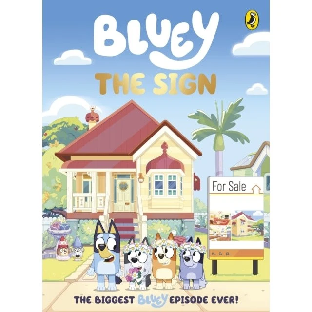 Bluey: The Sign - Trykt bog