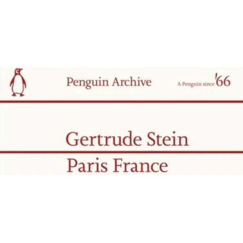 Paris France - Gertrude Stein - Bog