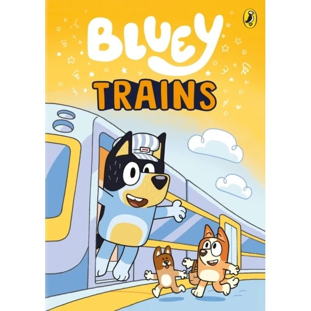 Bluey: Trains - Illustreret kapitelbog