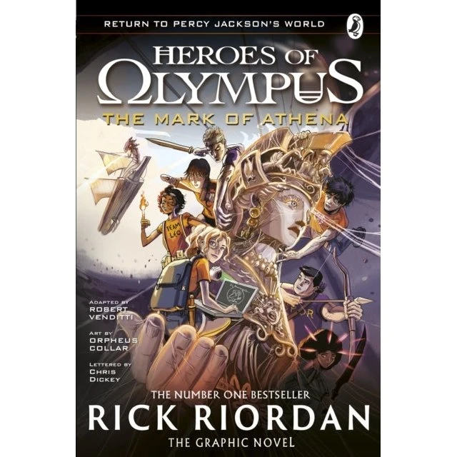 Rick Riordan: The Mark of Athena Graphic Novel (Heroes of Olympus)