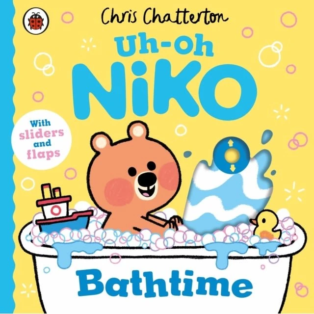 Uh-Oh, Niko: Bathtime - Interaktivt board book