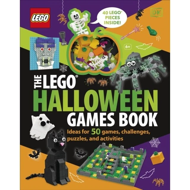 LEGO The Halloween Games Book: 50+ spil og udfordringer
