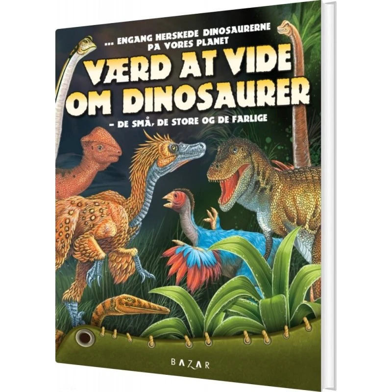 Værd at vide om dinosaurer – illustreret børnebog