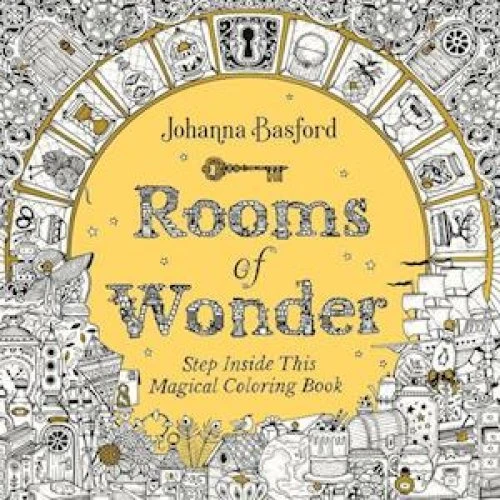 Johanna Basford - Rooms of Wonder - Farvebog