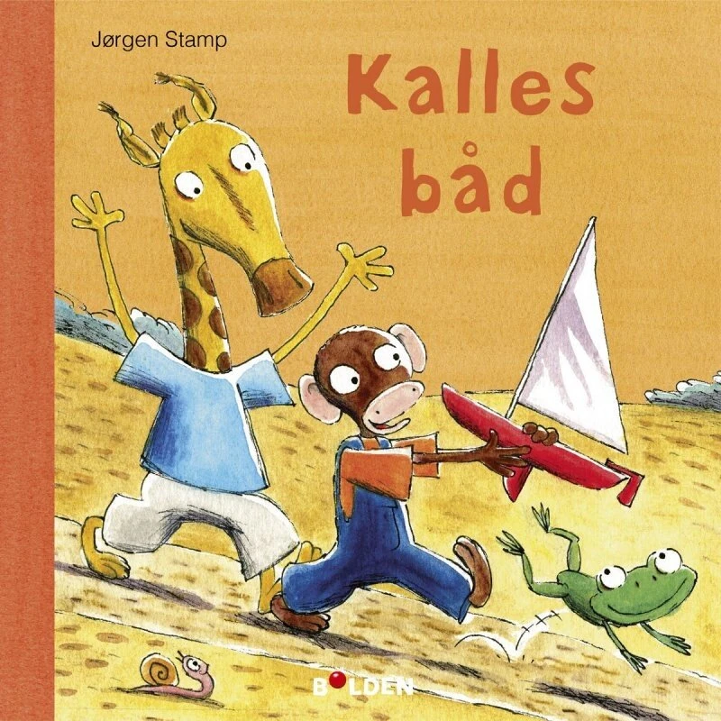 Kalles båd – Børnebog af Jørgen Stamp (Hardback)