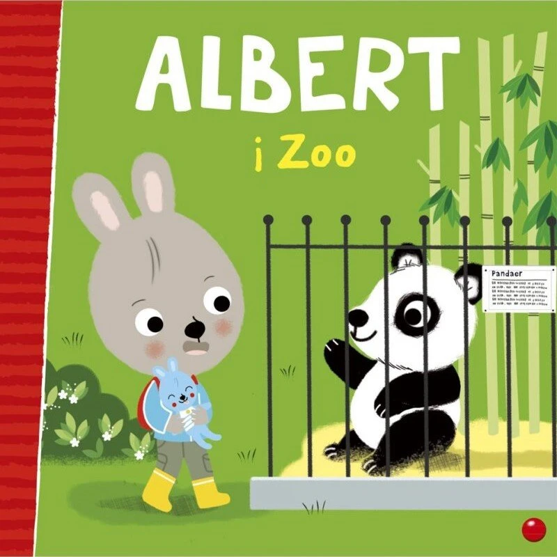 Albert i Zoo – indbundet børnebog af Emmanuelle Massonaud