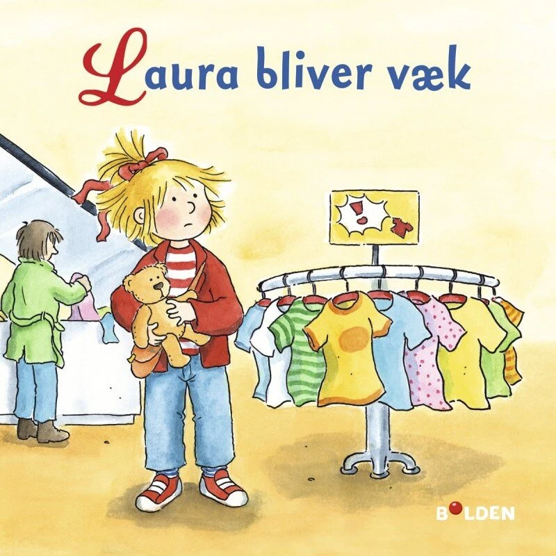 Laura bliver væk – børnebog (hardback)