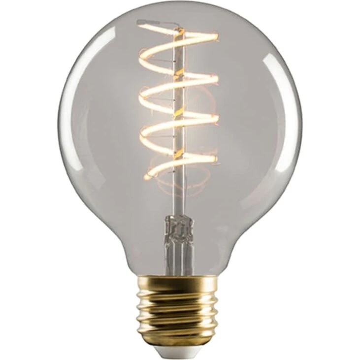 e3light Vintage E27 globepære røg 4W 2200K RA90 dæmpbar