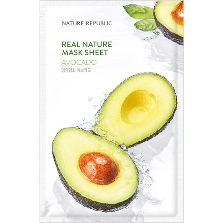 Nature Republic Real Nature Avocado Mask Sheet 23g