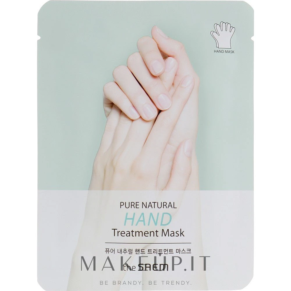 The Saem Ren naturlig fugtgivende håndmaske 8g