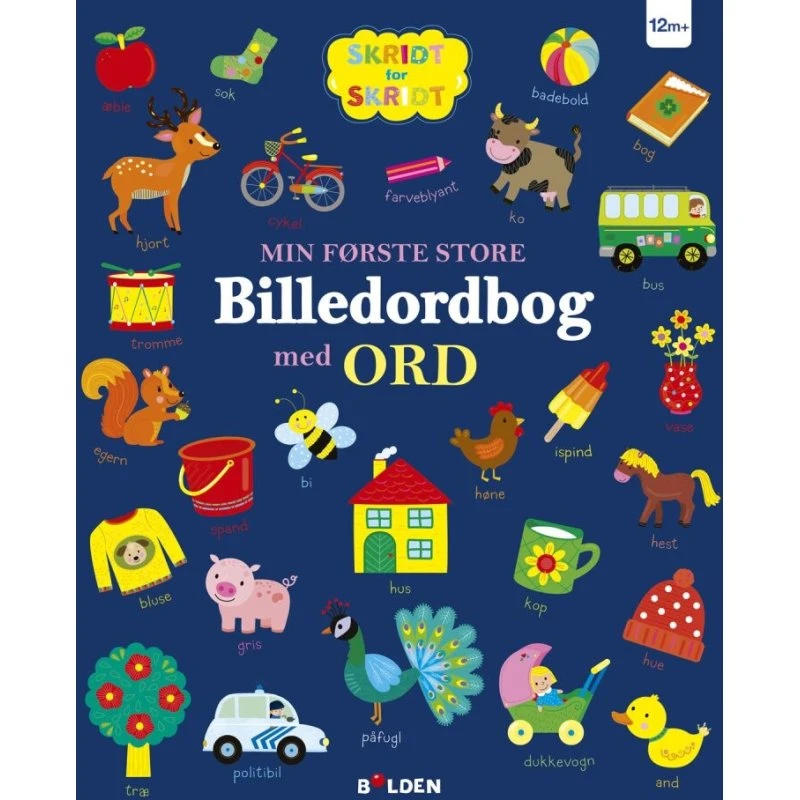 Min første store billedordbog – Hardcover for små børn