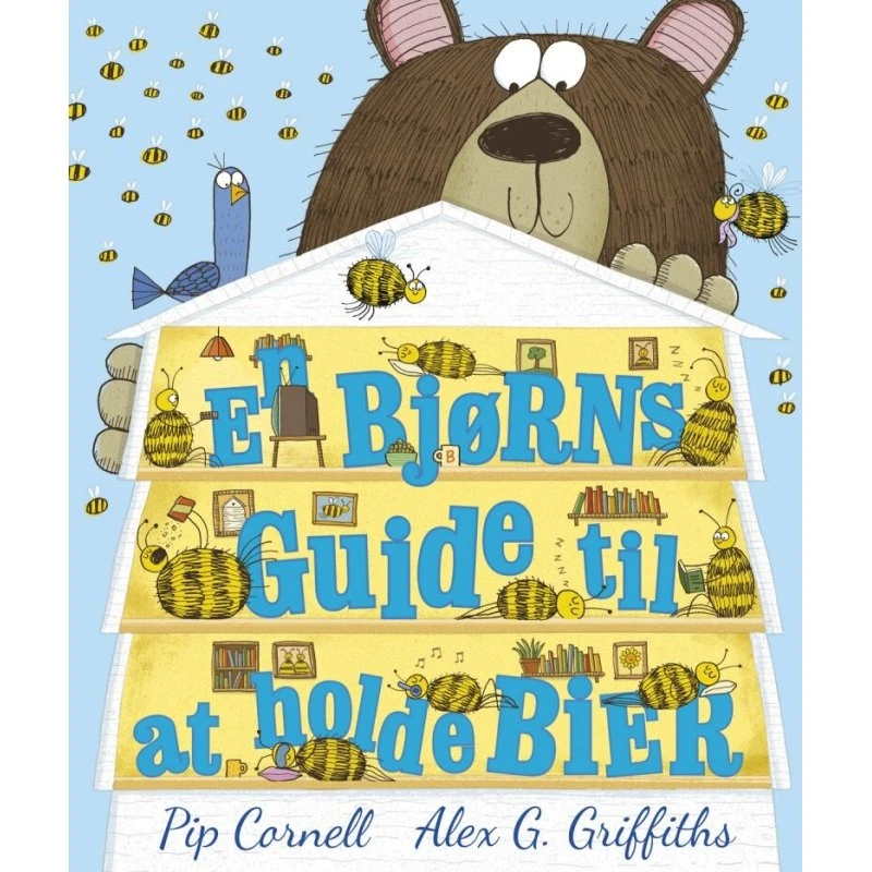 En bjørns guide til at holde bier – børnebog (hardcover)