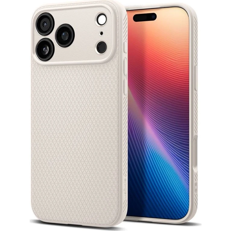 Spigen Liquid Air til iPhone 17 Pro - Natural Titanium