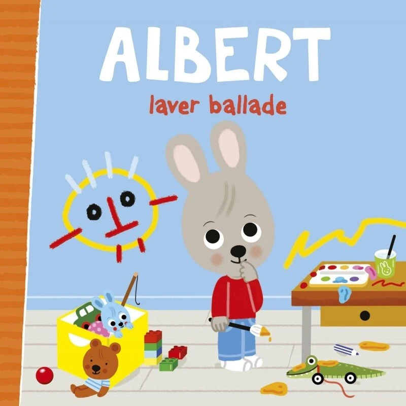 Albert laver ballade – børnebog (hardback)