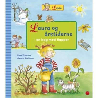 Laura og årstiderne – Børnebog (Hardcover)