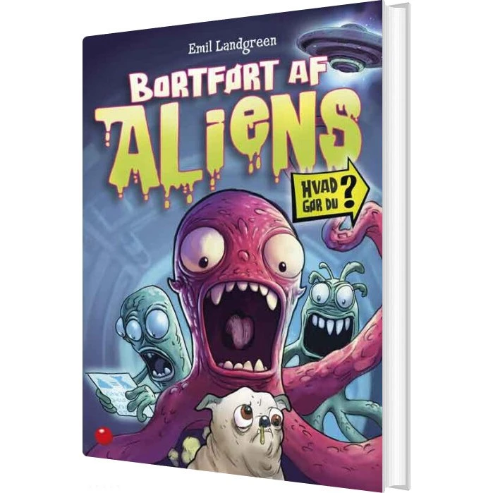 Bortført af aliens - børnebog (hardcover)