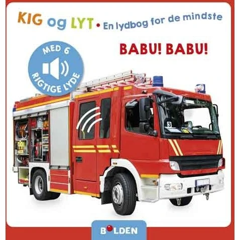 Kig og lyt: Babu! Babu! – Papbog med 6 lyde