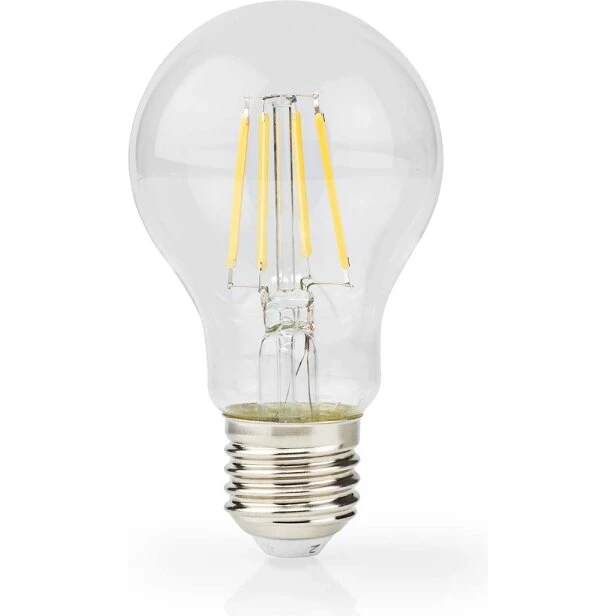 Nedis Filament LED-pære E27 A60 3,8W 806lm 2700K Varmhvid