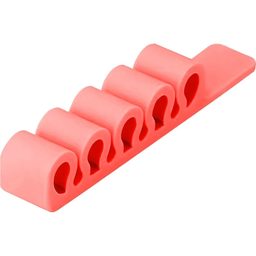 Hurtel Silikone Kabelorganisator - Orange