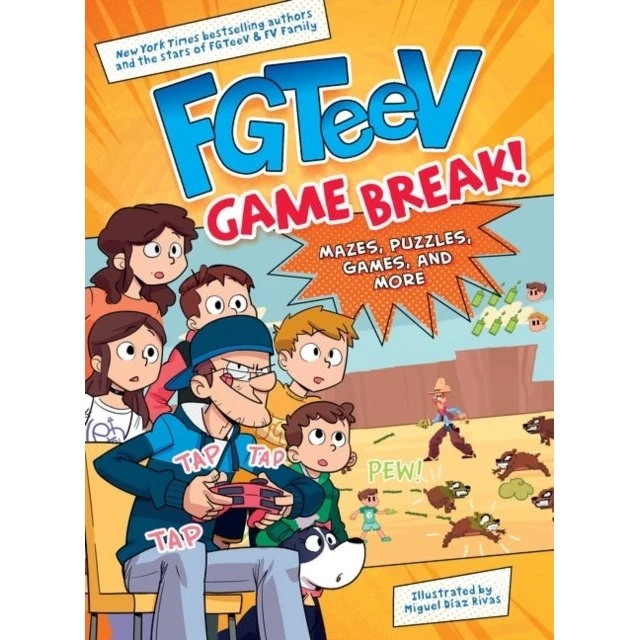FGTeeV: Game Break! - Farverig aktivitetbog