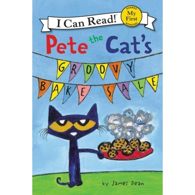 Pete the Cat's Groovy Bake Sale - Billedbog