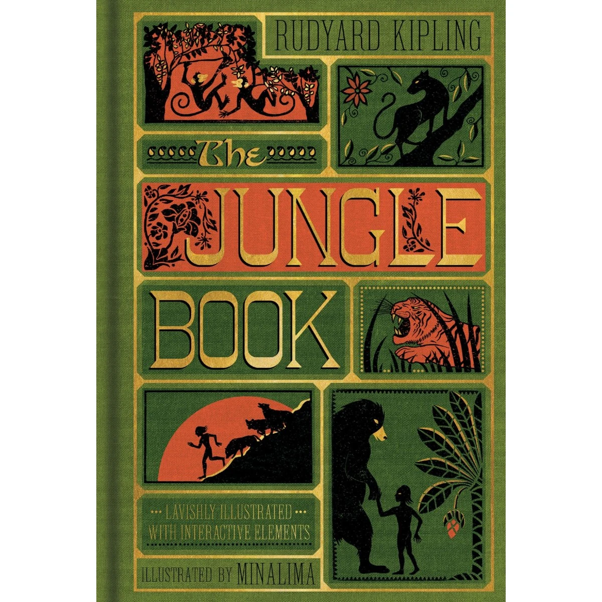 Junglebogen (MinaLima Edition) - Illustreret med interaktive elementer