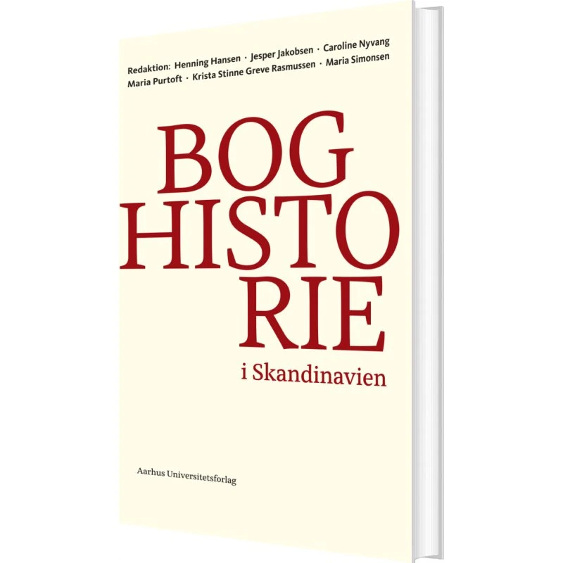Boghistorie i Skandinavien – 500 års bogkultur (hardcover)