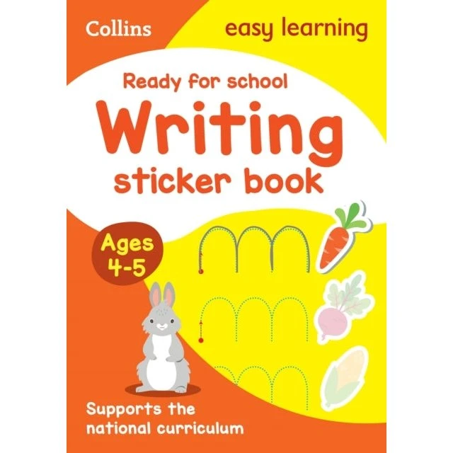 Collins Ready for school: writing Sticker Book Ages 4-5