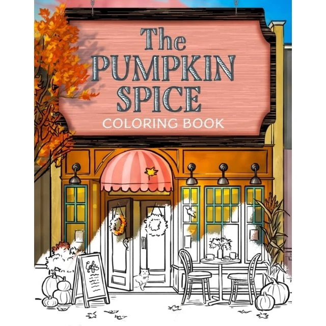 Laurie Gilmore: The Pumpkin Spice Cafe Coloring Book