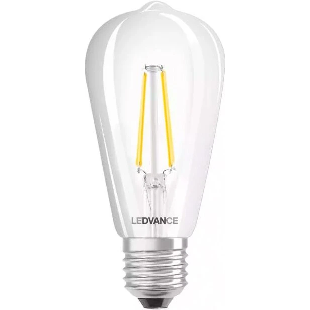 Ledvance Smart+ WiFi E27 Edison Classic fil. 5.5W/806lm 827 ekstra varm (dæmpbar)